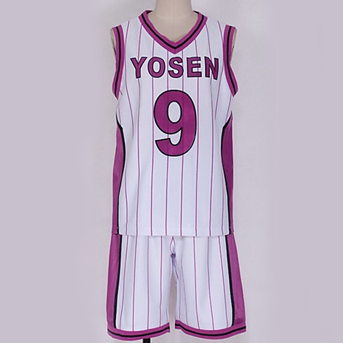 

Inspired by Kuroko no Basket Cosplay Anime Cosplay Costumes Japanese Cosplay Suits Letter & Number Top Shorts Costume For Men's Women's