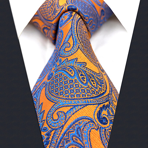 

Men's Party / Work / Basic Necktie - Paisley / Jacquard