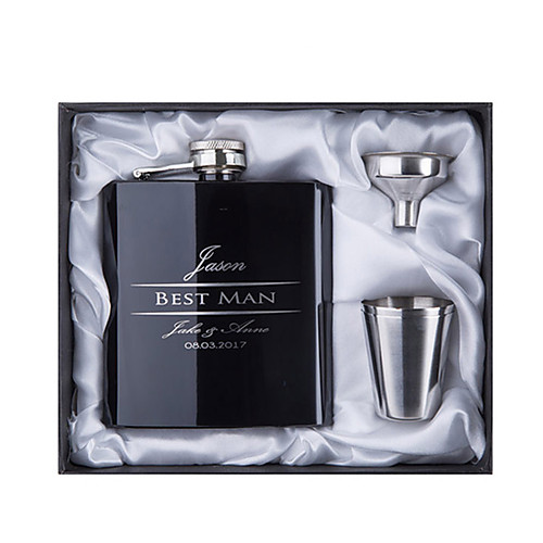 

Personalized Stainless steel Barware & Flasks Her / Him / Bride Wedding Party / Festival