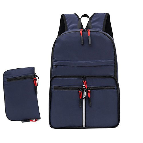 

20 L Hiking Backpack Lightweight Packable Backpack Lightweight Breathable Rain Waterproof Ultra Light (UL) Outdoor Hiking Camping Team Sports Nylon Blue Violet Grey / Yes / Compact / Wear Resistance