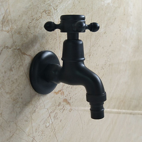 

Bathroom Sink Faucet - Widespread Electroplated Other Single Handle One HoleBath Taps