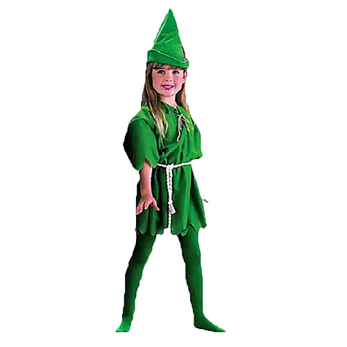 

Peter Pan Masquerade Kid's Boys' Vacation Dress Halloween Carnival St Patricks Day Festival / Holiday Polyster Green Easy Carnival Costumes Shamrock Novelty / Socks / Hat / Waist Belt / Socks / Hat