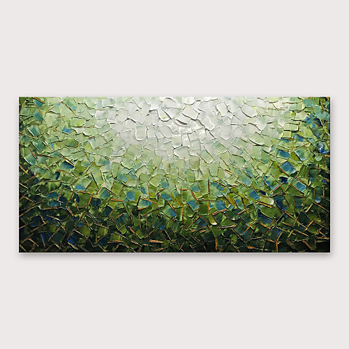 

Oil Painting Hand Painted - Abstract Modern Stretched Canvas