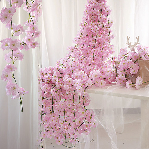 

Artificial Flower Plastic Party Basket Flower 1