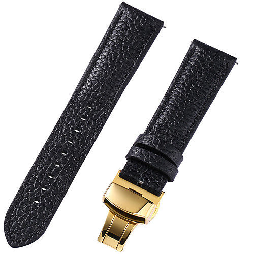 

Genuine Leather / Leather / Calf Hair Watch Band Black / White / Red 17cm / 6.69 Inches / 18cm / 7 Inches / 19cm / 7.48 Inches 1cm / 0.39 Inches / 1.2cm / 0.47 Inches / 1.3cm / 0.5 Inches