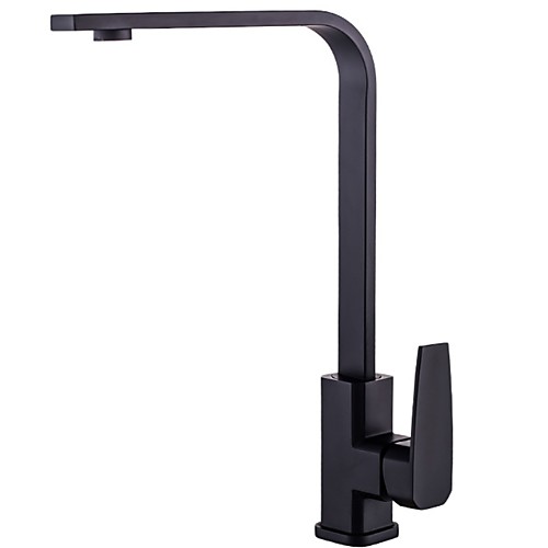

Kitchen faucet - Single Handle One Hole Standard Spout Contemporary Kitchen Taps