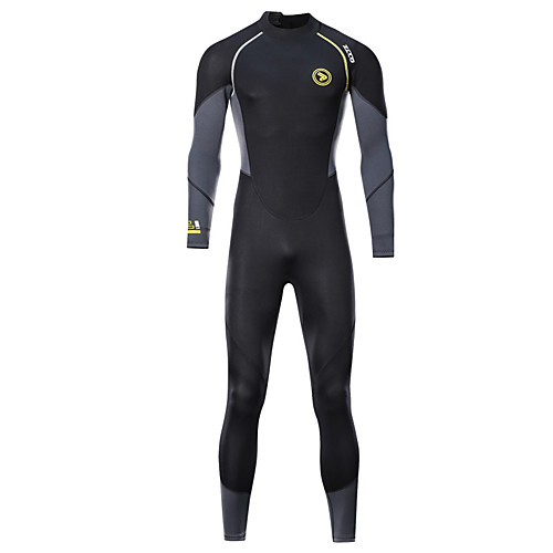

ZCCO Men's Full Wetsuit 1.5mm SCR Neoprene Diving Suit Thermal Warm Back Zip - Diving Water Sports Camo / Camouflage Fashion Autumn / Fall Winter Spring / High Elasticity