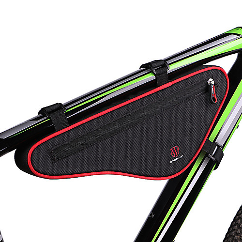 

Wheel up 1 L Bike Frame Bag Top Tube Triangle Bag Portable Wearable Easy to Install Bike Bag Cloth Bicycle Bag Cycle Bag Cycling Outdoor Exercise Trail