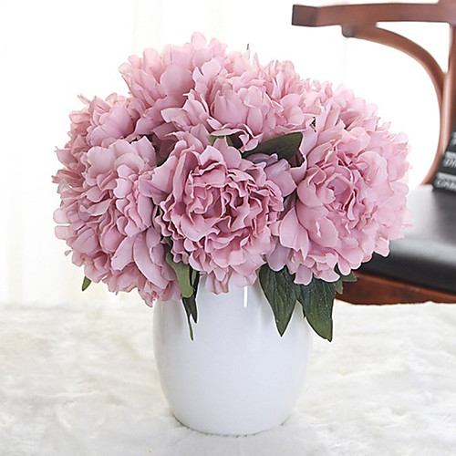 

Artificial Flower Plastic Wedding Flowers Bouquet Tabletop Flower Bouquet 5