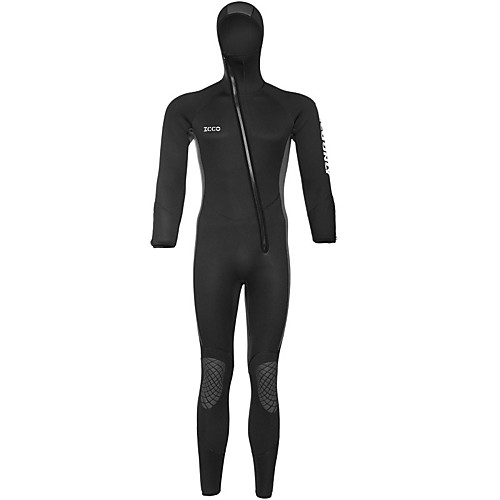 

ZCCO Men's Women's Full Wetsuit 5mm SCR Neoprene Diving Suit High Elasticity Long Sleeve Front Zip Patchwork Fashion Autumn / Fall Spring Summer / Winter