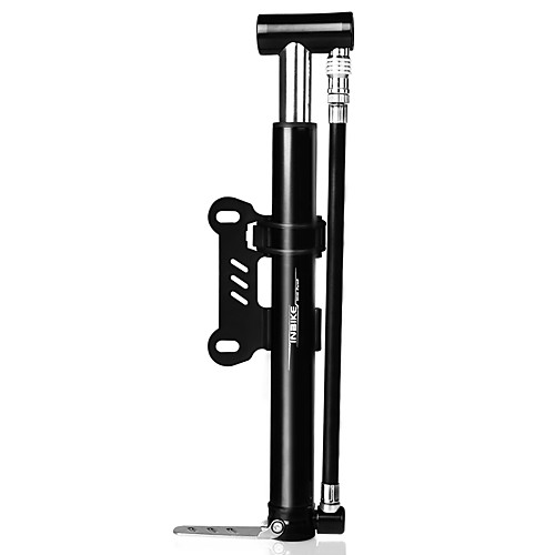 

INBIKE Mini Bike Pump Portable Lightweight Cycling Lightweight Materials Durable For Road Bike Mountain Bike MTB Cycling Bicycle Aluminium Alloy Black