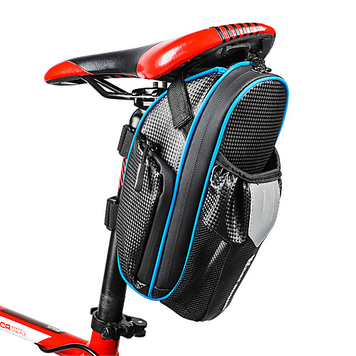 

WEST BIKING 1.8 L Bike Saddle Bag Reflective Waterproof Lightweight Bike Bag Waterproof Material Bicycle Bag Cycle Bag Cycling Outdoor Exercise Bike / Bicycle