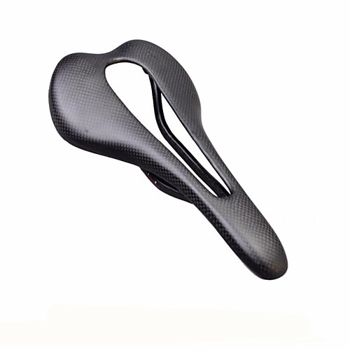 

Bike Saddle / Bike Seat Comfort Cushion Padded PU Leather Carbon Fiber Cycling Road Bike Mountain Bike MTB Black