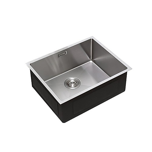 

Kitchen Sink- 304 Stainless Steel Brushed Rectangular Undermount Single Bowl