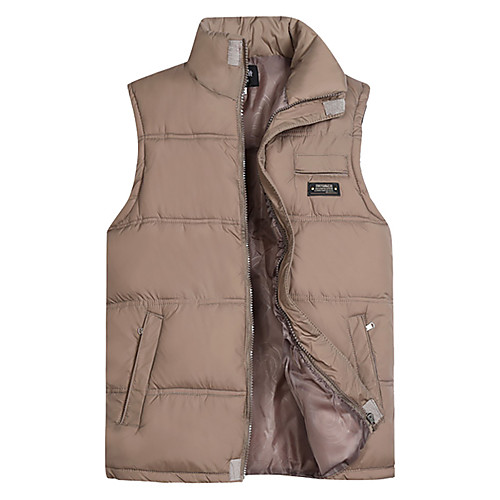 

Men's Hiking Vest / Gilet Fishing Vest Outdoor Solid Color Lightweight Breathable Quick Dry Sweat-wicking Jacket Top Single Slider Hunting Fishing Hiking Red Army Green Burgundy Khaki Dark Blue