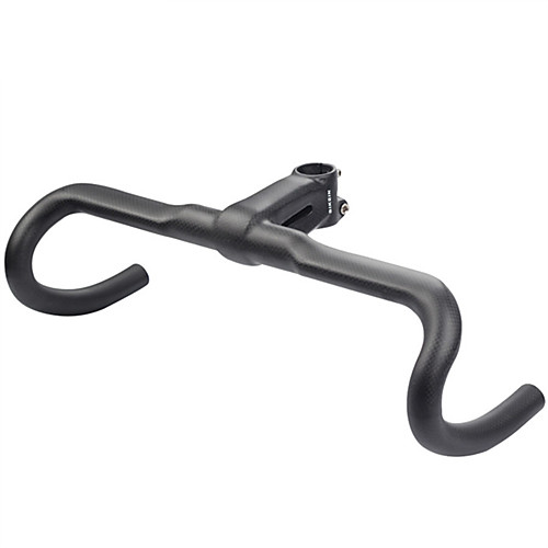 

BIKEIN Carbon Fiber Road Bike Handlebar Drop Bar - High Strength Lightweight Materials Road Cycling Cycling Black