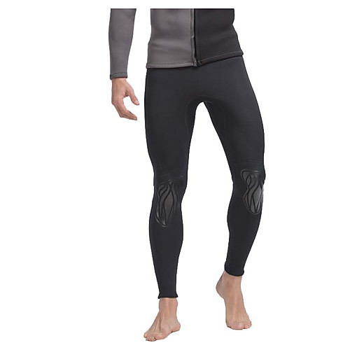 

SBART Men's Wetsuit Pants 3mm SCR Neoprene Bottoms Thermal / Warm Knee Pads - Diving Surfing Snorkeling Solid Colored Autumn / Fall Spring Summer / Micro-elastic