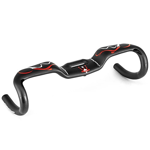 

Carbon Fiber Road Bike Handlebar Drop Bar 31.8 mm 400/420/440 mm Lightweight Road Bike Mountain Bike MTB Cycling Red UD Matt