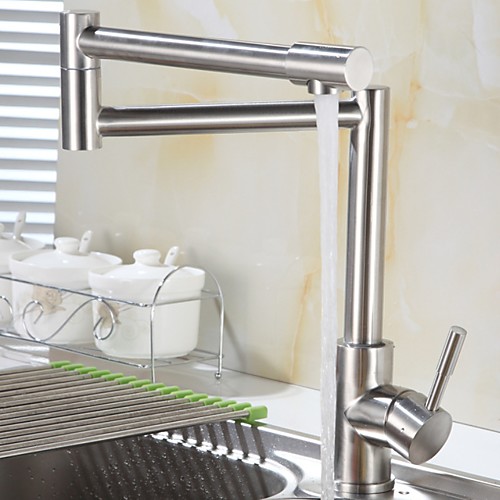 

Kitchen faucet - Single Handle One Hole Standard Spout Contemporary Kitchen Taps
