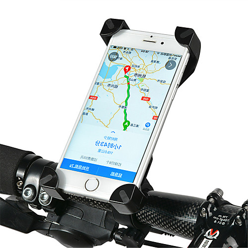 

ROCKBROS Bike Phone Mount Waterproof 360°Rolling / Rotatable Anti Shake for Road Bike Mountain Bike MTB PVC(PolyVinyl Chloride) iPhone X iPhone XS iPhone XR Cycling Bicycle Black Pink