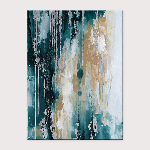 

Oil Painting Hand Painted - Abstract Modern Rolled Canvas