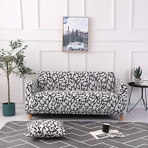 

Sofa Cover Multi Color / Neutral Printed Polyester Slipcovers