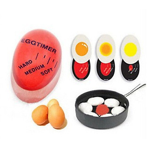 

Egg Timer Kitchen Color Changing Perfect Boiled Eggs Cooking Helper