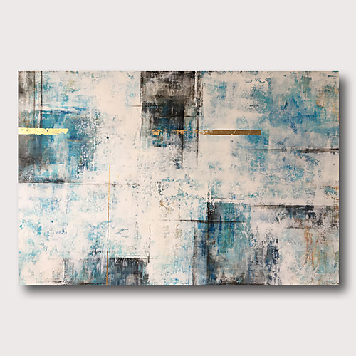 

Oil Painting Hand Painted Vertical Abstract Comtemporary Modern Stretched Canvas