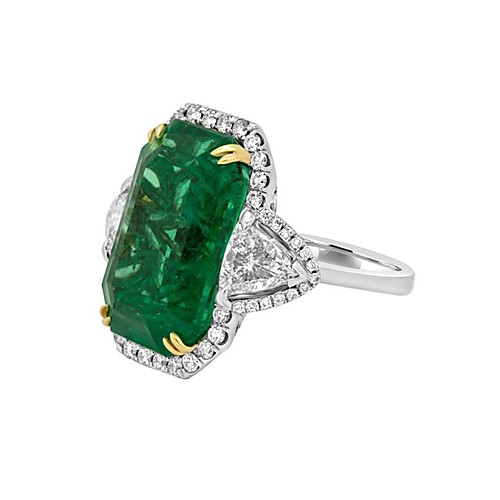 

Women's Ring 1pc Green Alloy Gift Daily Jewelry Emerald Cut Lovely