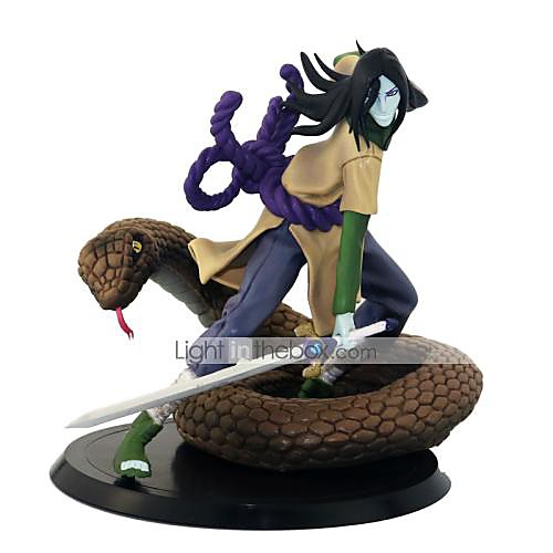 

Anime Action Figures Inspired by Naruto Orochimaru PVC(PolyVinyl Chloride) 14 cm CM Model Toys Doll Toy