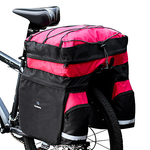 

ROSWHEEL 60 L Bike Panniers Bag Rain Cover Bike Rack Bag 3 In 1 Multifunctional Large Capacity Bike Bag 600D Ripstop Bicycle Bag Cycle Bag Cycling Outdoor Exercise / Waterproof / Reflective Strips