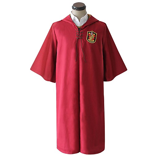 

Cosplay Harry James Potter Magic Harry Gryffin d'or Cloak Unisex Movie Cosplay Red Green Cloak Poly / Cotton Blend