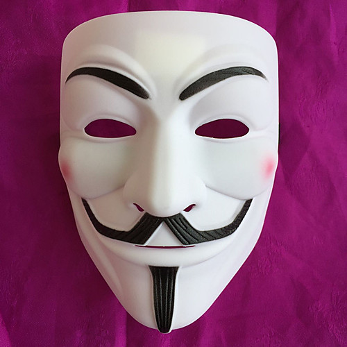 

Plastics Cosplay Costume Mask Party Costume Inspired by V for Vendetta More Costumes Cosplay Golden Silver Charm Halloween Time Display Anime Fashionable Design Christmas Halloween Masquerade Adults'