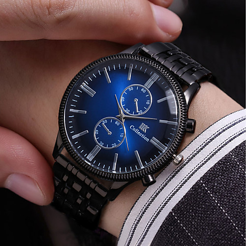 

Men's Bracelet Watch Analog Quartz Fashion Water Resistant / Waterproof Casual Watch Cool / Stainless Steel