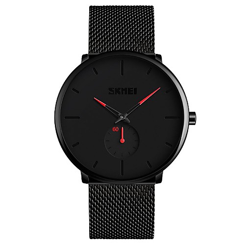 

SKMEI Men's Dress Watch Analog Quartz Minimalist Water Resistant / Waterproof Casual Watch / Stainless Steel