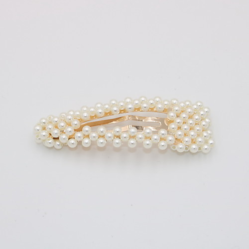 

Women's Party Active Cute Imitation Pearl Alloy Hair Charms Solid Colored