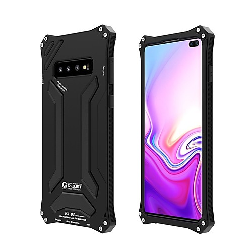 

Case For Samsung Galaxy Galaxy S10 / Galaxy S10 Plus Shockproof / Water Resistant Full Body Cases Armor Hard Silica Gel / Metal