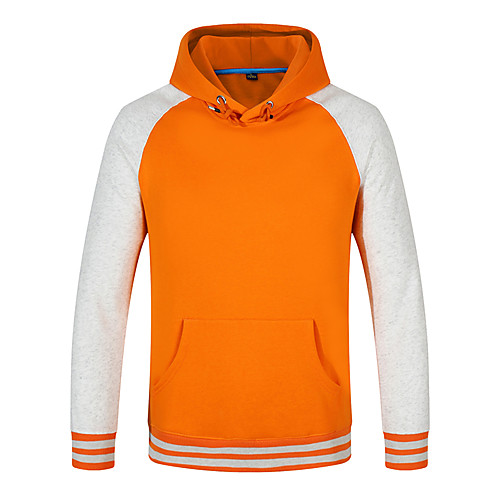 

Men's Hoodie Winter Outdoor Solid Color Lightweight Breathable Quick Dry Stretchy Top Cotton N / A Climbing Outdoor Exercise Multisport Black / Red Black Yellow Red Royal Blue