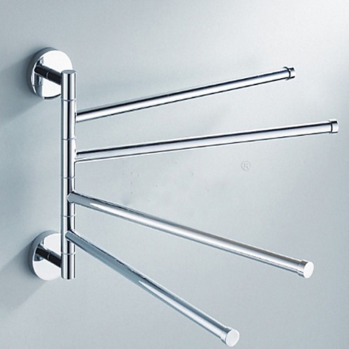 

Towel Bar New Design / Cool Modern Stainless Steel 1pc 4-towel bar Wall Mounted