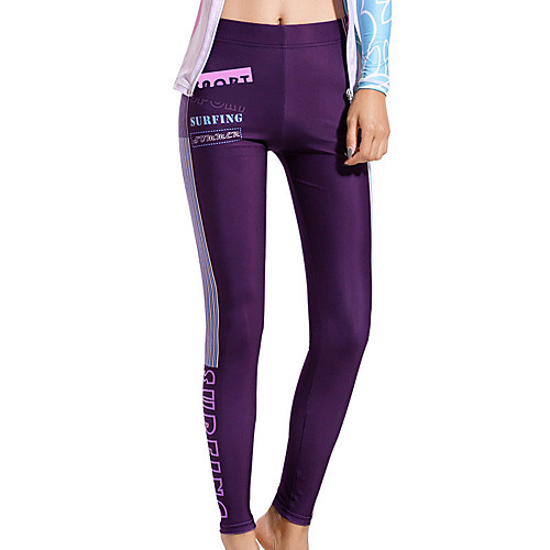 

Dive&Sail Women's Dive Skin Leggings Spandex Bottoms UV Sun Protection Breathable Quick Dry Swimming Surfing Snorkeling Solid Colored Summer / Stretchy / Ultraviolet Resistant