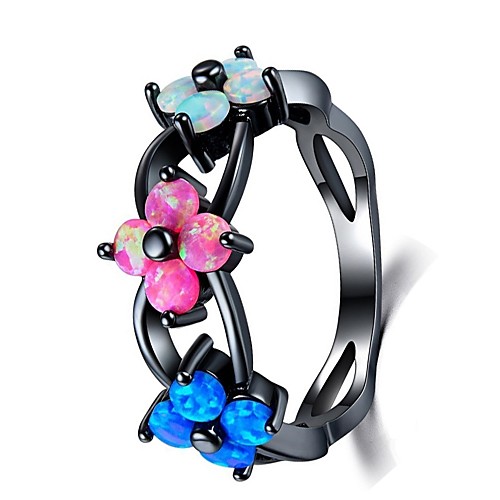 

Women's Ring 1pc Rainbow Alloy Gift Daily Jewelry Lovely