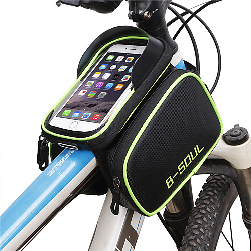 

B-SOUL Cell Phone Bag 6.2 inch Portable Cycling for Cycling iPhone X iPhone XR Blue Green Red Mountain Bike / MTB Everyday Use Recreational Cycling / iPhone XS / iPhone XS Max