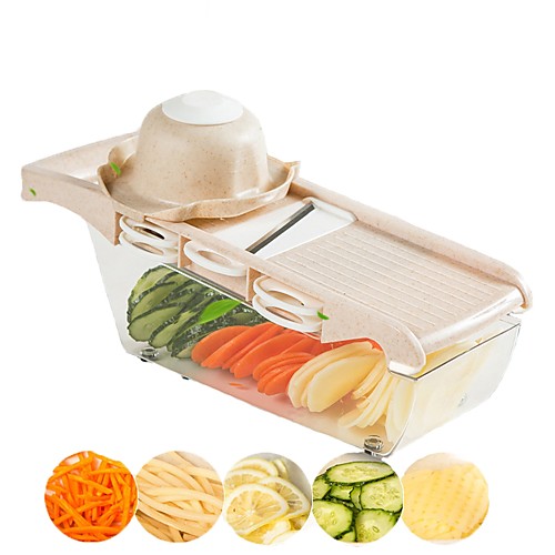 

Potato Dicer Slicer Vegetable Cutter Wheat Straw Grater With Stainless Steel Blade