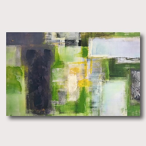

Oil Painting Hand Painted Vertical Abstract Comtemporary Modern Stretched Canvas