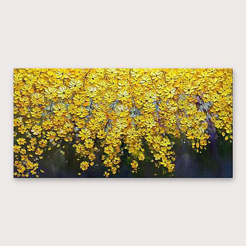 

Oil Painting Hand Painted - Abstract Modern Stretched Canvas