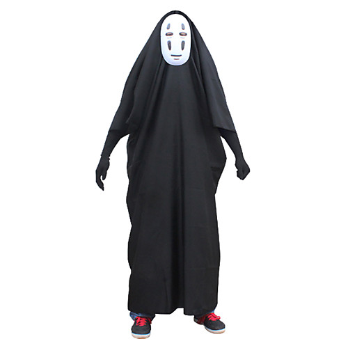 

Inspired by Spirited Away Cookie Anime No Face man Anime Cosplay Costumes Japanese Cosplay Suits Classic Half Sleeve Gloves Cloak Mask For Unisex