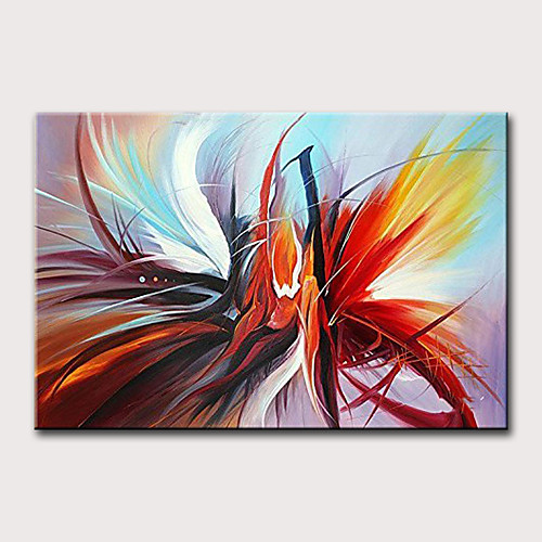 

Oil Painting Hand Painted - Abstract Classic Modern Rolled Canvas