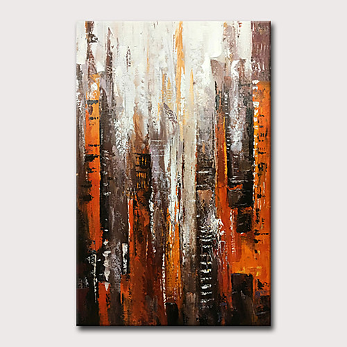 

Oil Painting Hand Painted - Abstract Vintage Modern Rolled Canvas