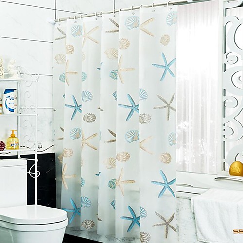 

Shower Curtains Modern PEVA Waterproof Bathroom