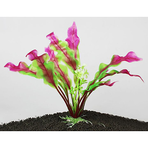 

Fish Tank Aquarium Decoration Artificial Plants Hornwort Anacharis Waterplant Purple Portable Decoration Plastic 1 18 cm